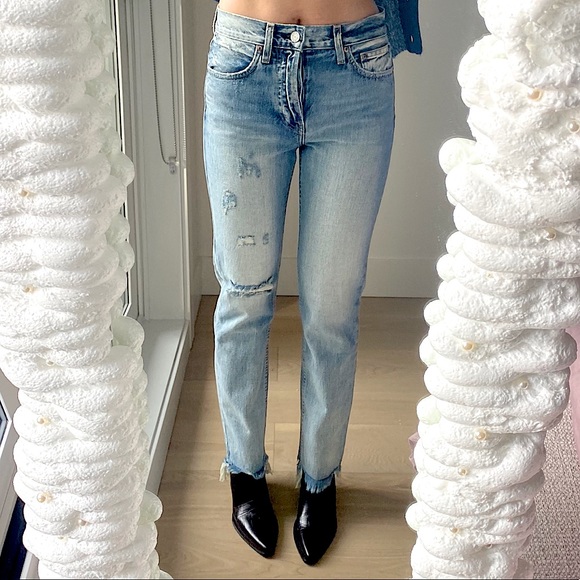 Trave Constance High Rise Straight Leg Jeans - Picture 2 of 4